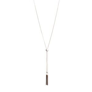 Romolo Howlite Bolo Slider Necklace